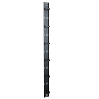 H1VRM42UBK (H1 Series Data Center Server Cabinet - Hammond Manufacturing) - 42U VERTICAL RING MGR FOR H1
