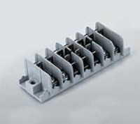 HY501/1 E (1 pole grey polyamide tailor made tab terminal block 11mm pitch 24a 450v - Hylec APL Electrical Components)