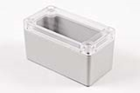 RP1040C (RP Series Enclosures - Ritec) - Off-White / Clear Lid - 95mm x 50mm x 50mm - Polycarbonate - IP65