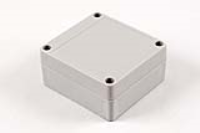 RP1050 (RP Series Enclosures - Ritec) - Off-White / Opaque Lid - 85mm x 80mm x 40mm - Polycarbonate - IP65