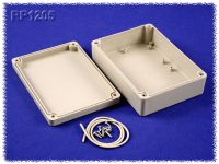 RP1205 (RP Series Enclosures - Ritec) - Light Grey / Opaque Lid - 145mm x 105mm x 40mm - ABS Plastic - IP65