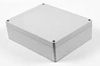 RP1270 (RP Series Enclosures - Ritec) - Off-White / Opaque Lid - 186mm x 146mm x 55mm - Polycarbonate - IP65