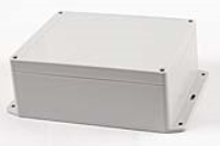 RP1280BF (RP Series Enclosures - Ritec) - Off-White / Opaque Lid - 186mm x 146mm x 75mm - Polycarbonate - IP65