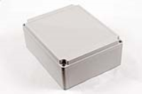 RP1610 (RP Series Enclosures - Ritec) - Off-White / Opaque Lid - 250mm x 200mm x 95mm - Polycarbonate - IP65