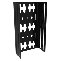 RSB116 (RSB Series Vertical Manager Rack Spacer Bracket - Hammond Manufacturing) - 11 X 6 RACK SPACER 2-PACK