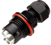 THF.384.A4A (TeePlug 4 pole Crimp terminal 7mm to 12mm cable diameter, 1.5 mm max conductor size IP66-68 17.5A 400V 1 cable entry - Hylec APL Electrical Components)