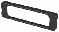 ZBB1 (E-Case B ABS End Bezel - Lincoln Binns) - Black - 108.5mm x 29.5mm x 10mm - ABS Plastic