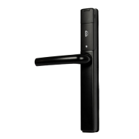 Q-Smart Fingerprint Door Handle - Black