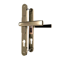 Flexi-Handle Adjustable Lever Lever Door Handles - Polished Gold
