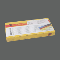 Konig Hard Wax Filler Sticks - Slate Grey, Box of Ten