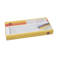 Konig Hard Wax Filler Sticks - White Duraflex, Box of Ten