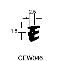 Wedge Gasket (1.8mm x 2.5mm)