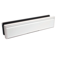 Welseal 12" Letterbox 304mm x 70mm - White/White