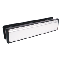 Welseal 12" Letterbox 304mm x 70mm - White/Black