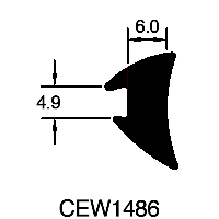 Wedge Gasket (4.9mm x 6mm)