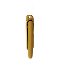 Q-Line Clearline SlimFold Handles (Without PZ Cylinder Hole) - PVD Gold