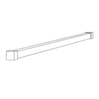Folding Opener Link Bar - Undrilled, 600mm