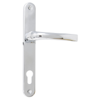 Trinity Paddock Lever/Lever Handles 92mm PZ - White