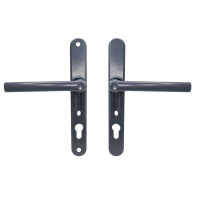 Q-Line Clearline SecuriFold Handle - Left Hand, Anthracite Grey