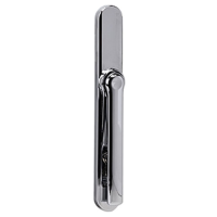 Q-Line Clearline SecuriFold Handle - Right Hand, Polished Chrome