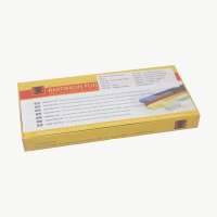 Konig Hard Wax Filler Sticks - Crystal White Ash, Box of Ten