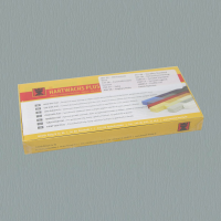 Konig Hard Wax Filler Sticks - Hazy Grey, Box of Ten