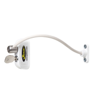 Jackloc Pro-5 Cable Window Restrictor - White