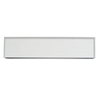 Postmaster Letterbox 303mm x 70mm - White