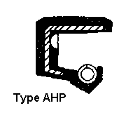 Type ASHP - A high pressure semi-dual rotary shaft seal