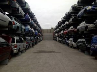 Bespoke Scrap Car Storage Racking In The West Midlands