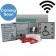Wireless Disabled Toilet Alarm Kit - Battery Powered Control