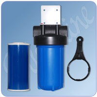 Whole House Space Saver Water Filter System With Carbon  Cartridge