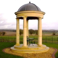 TP2/DM2 Tuscan temple with lead effect dome