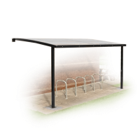 Broughton Wall Mounted Cycle Shelter