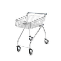 Shallow Supermarket Shopping Trolley | 100L
