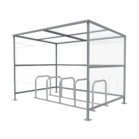 10 Cycle Shelter and Rack | Queensway