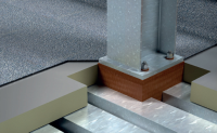 Parapet Roof Penetration Thermal Break For Fabricators