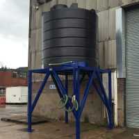 10,000 Litre Molasses Tank With Frame