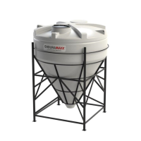 8,000 Litre 60° Closed Top Cone Tank