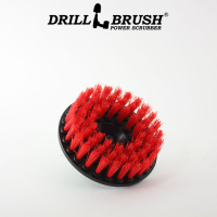 Drill Brush - Red (Tile and Grout)