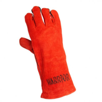 Warrior Supa Red Leather Gloves x6