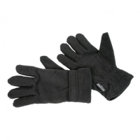 Thinsulate Black Fleece Glove - pack 2