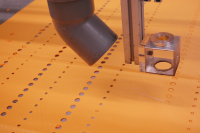 Laser Cut Perforations For Cooling Applications