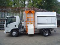 Custom Made Strong Body Conversions For Waste Management Vehicles
