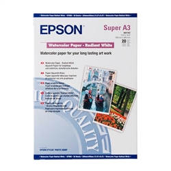 Epson WaterColor Paper Radiant White 190gsm
