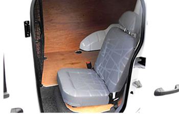 Custom Made Fabric Seats For Commercial Vehicle