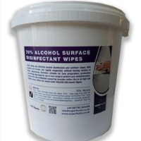 Disinfectant Wipes 70% Alcohol Tub of 200 Wipes