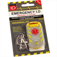 Vital ID Worker Emergency ID Universal Fit WSID-05