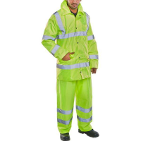 Lightweight Hi Vis Suit Yellow sizes S-6XL TS8SY