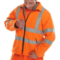 Carnoustie Fleece  Jacket Orange (Railspec) or Yellow CARFOR/SY